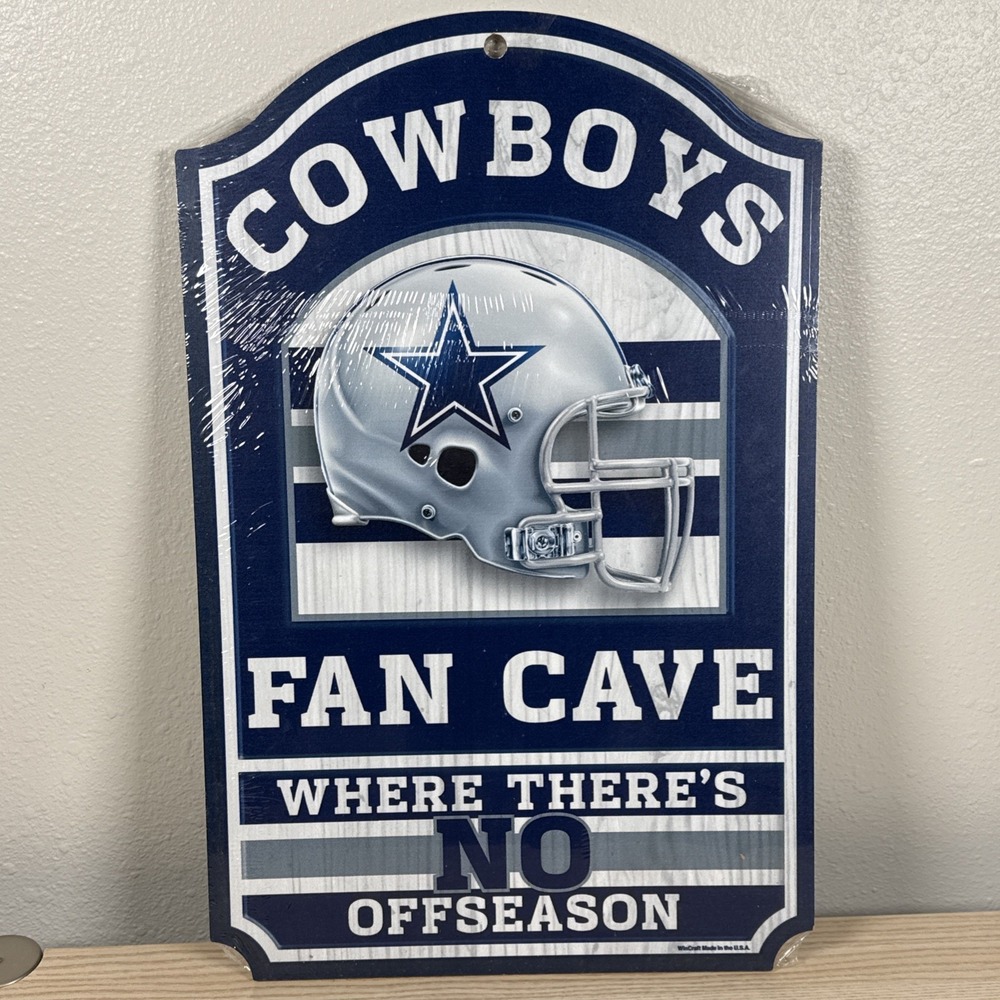 Dallas Cowboys Wooden Sign WinCraft Brand New Sealed